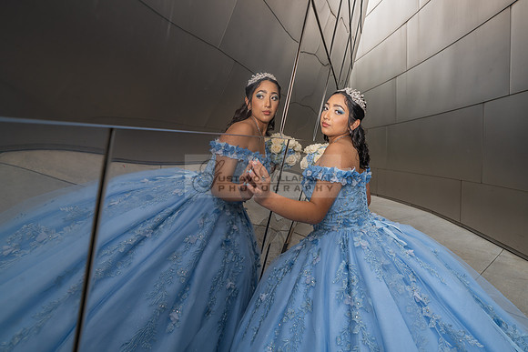 Ximena Citlali quinceanera photoshoot at Walt Disney Concert Hall in Los Angeles Ca. #quinceaneras, #gvphotoandvideo 323-633-8283