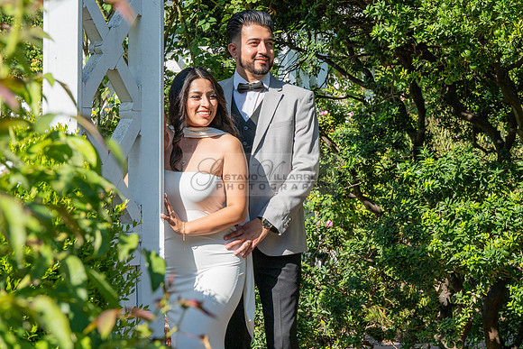 Erick and Yomira wedding, engagement photos at Los Angeles Arboretum & Botanic Garden in Arcadia Ca, images by Gustavo Villarreal Photography, 323-633-8283, www.gvphotoandvideo.com
