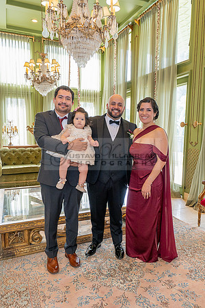 Ana Gabriela and Giovan wedding celebration, reception at Temple