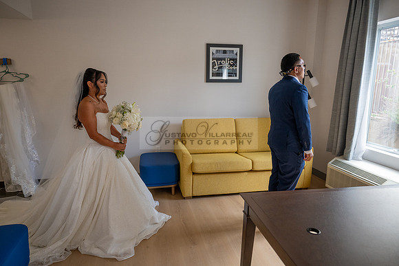 Gustavo and Lupe wedding ceremony at San Vincent Catholic Church