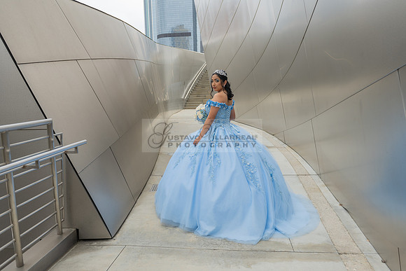 Ximena Citlali quinceanera photoshoot at Walt Disney Concert Hall in Los Angeles Ca. #quinceaneras, #gvphotoandvideo 323-633-8283