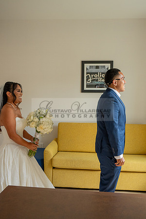 Gustavo and Lupe wedding ceremony at San Vincent Catholic Church