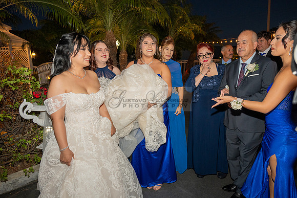 Karina and Raul Wedding celebration, ceremony, reception at The