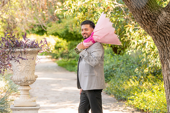 Erick and Yomira wedding, engagement photos at Los Angeles Arboretum & Botanic Garden in Arcadia Ca, images by Gustavo Villarreal Photography, 323-633-8283, www.gvphotoandvideo.com