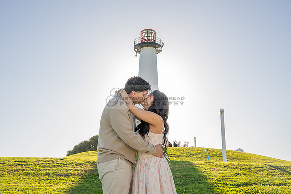 Christopher and Andrea engagement, wedding, photos at Lions Lighthouse in Long Beach California, photographs, images by Gustavo Villarreal photography, 323-633-8283, www.gvphotoandvideo.com