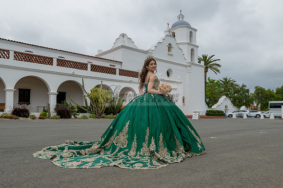 Quinceaneras photoshoot, photographer, videographer at San Luis Rey Mission in Oceanside Ca. 323-633-8283 www.gvphotoandvideo.com