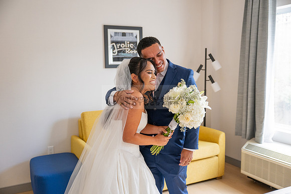 Gustavo and Lupe wedding ceremony at San Vincent Catholic Church