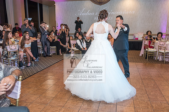 Andrea Lissette quinceaneras, sweet sixteens, weddings, family portraits, anniversaries, photography and video at Miraculos medal catholic church in Montebello,  receptions at Quiet Cannon Montebello,