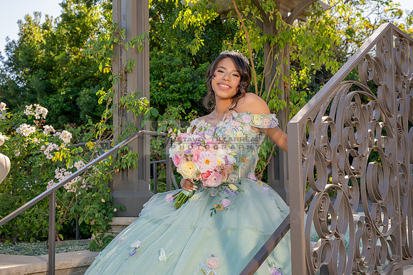 Emma Gutierrez quinceanera photo shoot, videos at South Coast Botanic Garden in Palos Verdes States Ca by Gustavo Villarreal Photography, 323-633-8283, www.gvphotoandvideo.com