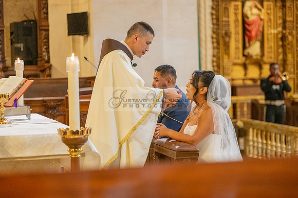 LINK #1-Gustavo and Lupe wedding ceremony at San Vincent Catholic Church in Los Angeles, reception at Blomgren Ranch in Santa Clarita Ca, photography and videography by Gustavo Villarreal, 323-633-828
