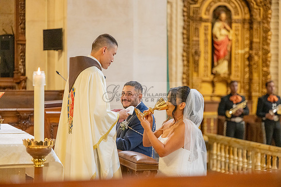 LINK #1-Gustavo and Lupe wedding ceremony at San Vincent Catholic Church in Los Angeles, reception at Blomgren Ranch in Santa Clarita Ca, photography and videography by Gustavo Villarreal, 323-633-828