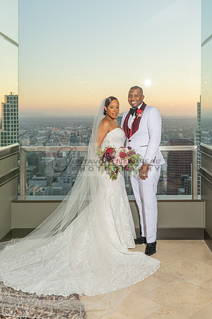 Antecia and Terry Wedding celebration, reception at City Club Los Angeles Ca, photography and videography by Gustavo Villarreal, 323-633-8283, www.gvphotoandvideo.com