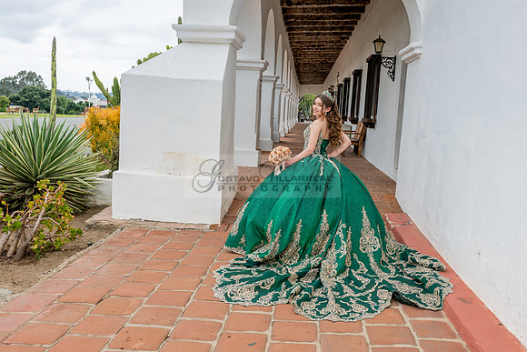 Quinceaneras photoshoot, photographer, videographer at San Luis Rey Mission in Oceanside Ca. 323-633-8283 www.gvphotoandvideo.com
