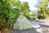 Emma Gutierrez quinceanera photo shoot, videos at South Coast Bo