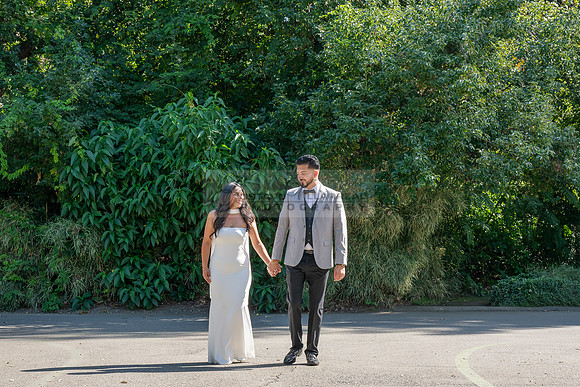 Erick and Yomira wedding, engagement photos at Los Angeles Arboretum & Botanic Garden in Arcadia Ca, images by Gustavo Villarreal Photography, 323-633-8283, www.gvphotoandvideo.com