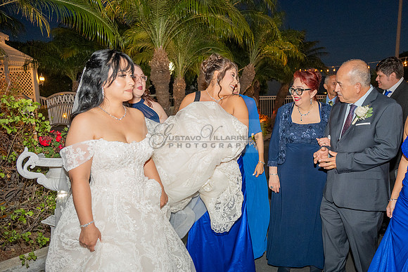 Karina and Raul Wedding celebration, ceremony, reception at The