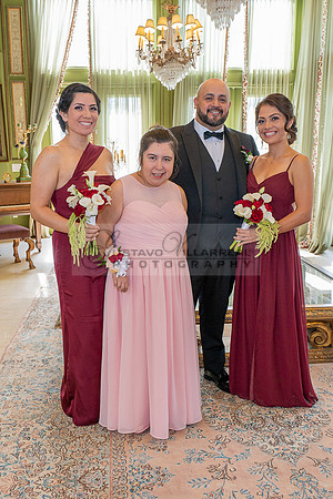Ana Gabriela and Giovan wedding celebration, reception at Temple