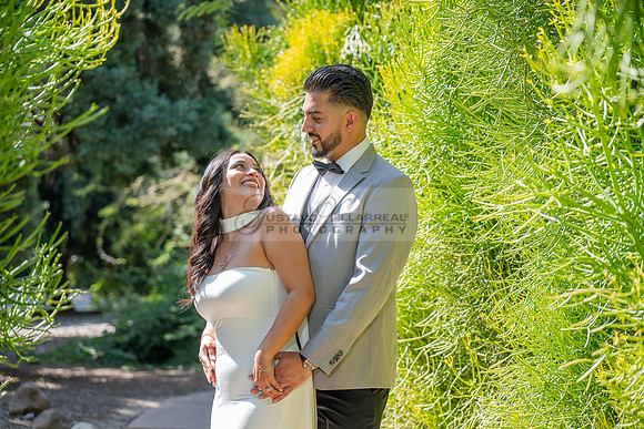 Erick and Yomira wedding, engagement photos at Los Angeles Arbor