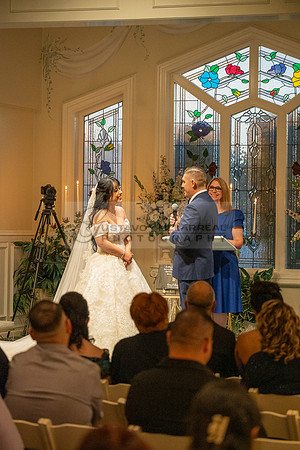 Karina and Raul Wedding celebration, ceremony, reception at The
