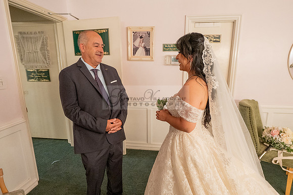 Karina and Raul Wedding celebration, ceremony, reception at The