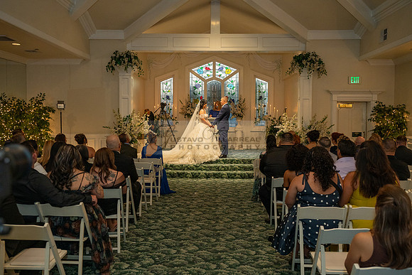 Karina and Raul Wedding celebration, ceremony, reception at The