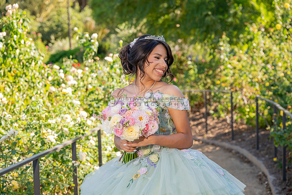 Emma Gutierrez quinceanera photo shoot, videos at South Coast Botanic Garden in Palos Verdes States Ca by Gustavo Villarreal Photography, 323-633-8283, www.gvphotoandvideo.com