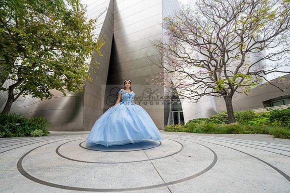 Ximena Citlali quinceanera photoshoot at Walt Disney Concert Hall in Los Angeles Ca. #quinceaneras, #gvphotoandvideo 323-633-8283