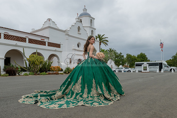Quinceaneras photoshoot, photographer, videographer at San Luis Rey Mission in Oceanside Ca. 323-633-8283 www.gvphotoandvideo.com
