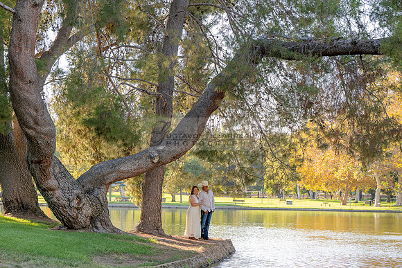 Angelica and Luis Engagement photos, weddings, family portraits at Yorba Regional Park in Anaheim California by Gustavo Villarreal Photography, videographer, 323-633-8283, www.gvphotoandvideo.com