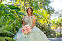 Emma Gutierrez quinceanera photo shoot, videos at South Coast Bo