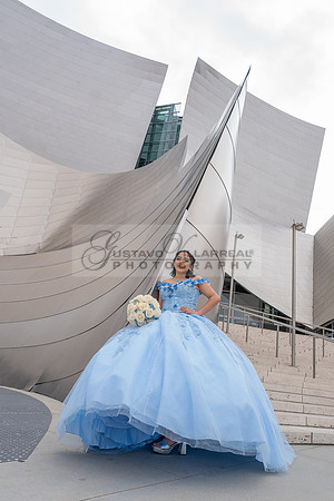 Ximena Citlali quinceanera photoshoot at Walt Disney Concert Hall in Los Angeles Ca. #quinceaneras, #gvphotoandvideo 323-633-8283