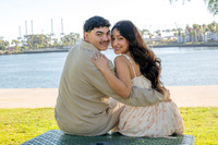 Christopher and Andrea engagement, wedding, photos at Lions Lighthouse in Long Beach California, photographs, images by Gustavo Villarreal photography, 323-633-8283, www.gvphotoandvideo.com