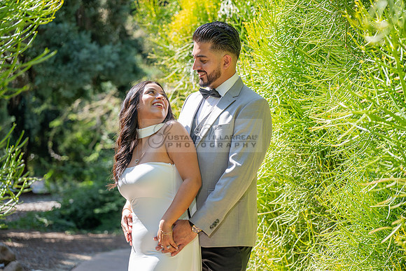 Erick and Yomira wedding, engagement photos at Los Angeles Arbor