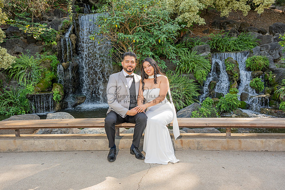 Erick and Yomira wedding, engagement photos at Los Angeles Arboretum & Botanic Garden in Arcadia Ca, images by Gustavo Villarreal Photography, 323-633-8283, www.gvphotoandvideo.com