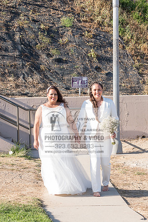 JENNIFER AND CYNTHIA glbt wedding photography and video at Long Beach Museum of Art in Long Beach Ca, www.gustavovillarreal.com, 323-633-8283