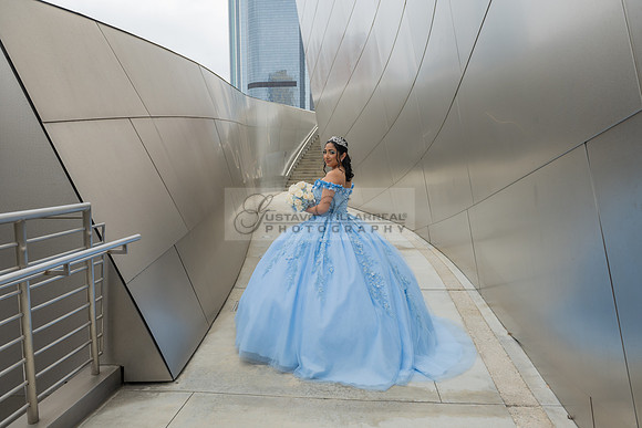 Ximena Citlali quinceanera photoshoot at Walt Disney Concert Hall in Los Angeles Ca. #quinceaneras, #gvphotoandvideo 323-633-8283