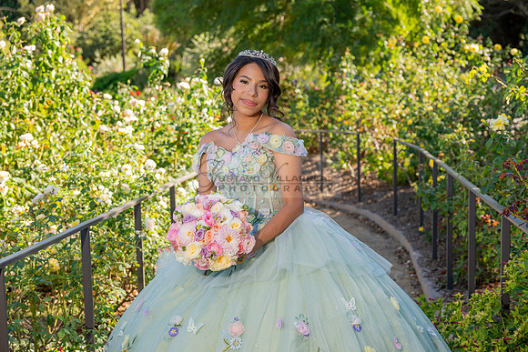 Emma Gutierrez quinceanera photo shoot, videos at South Coast Botanic Garden in Palos Verdes States Ca by Gustavo Villarreal Photography, 323-633-8283, www.gvphotoandvideo.com