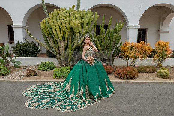Quinceaneras photoshoot, photographer, videographer at San Luis Rey Mission in Oceanside Ca. 323-633-8283 www.gvphotoandvideo.com