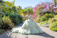 Emma Gutierrez quinceanera photo shoot, videos at South Coast Bo