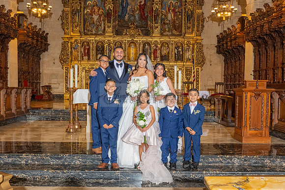 LINK #1-Gustavo and Lupe wedding ceremony at San Vincent Catholic Church in Los Angeles, reception at Blomgren Ranch in Santa Clarita Ca, photography and videography by Gustavo Villarreal, 323-633-828