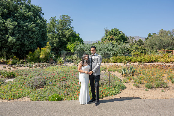 Erick and Yomira wedding, engagement photos at Los Angeles Arbor