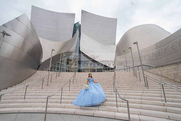 Ximena Citlali quinceanera photoshoot at Walt Disney Concert Hall in Los Angeles Ca. #quinceaneras, #gvphotoandvideo 323-633-8283