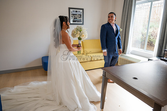Gustavo and Lupe wedding ceremony at San Vincent Catholic Church