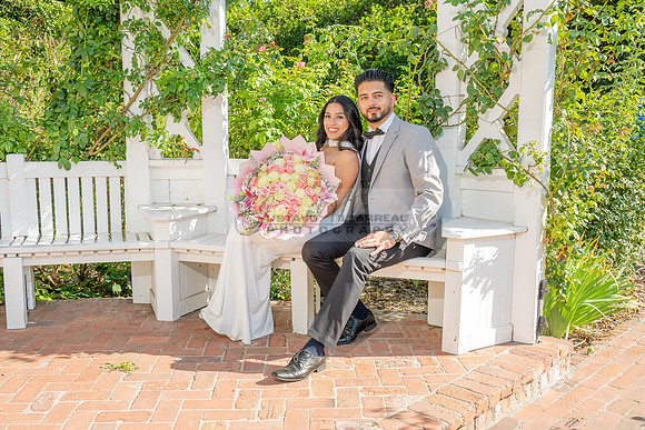 Erick and Yomira wedding, engagement photos at Los Angeles Arboretum & Botanic Garden in Arcadia Ca, images by Gustavo Villarreal Photography, 323-633-8283, www.gvphotoandvideo.com