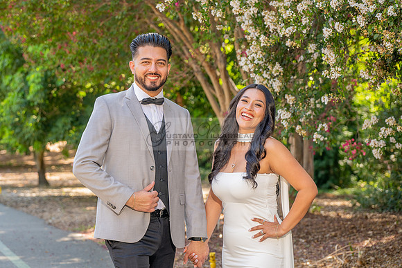 Erick and Yomira wedding, engagement photos at Los Angeles Arboretum & Botanic Garden in Arcadia Ca, images by Gustavo Villarreal Photography, 323-633-8283, www.gvphotoandvideo.com