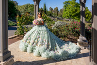 Emma Gutierrez quinceanera photo shoot, videos at South Coast Bo