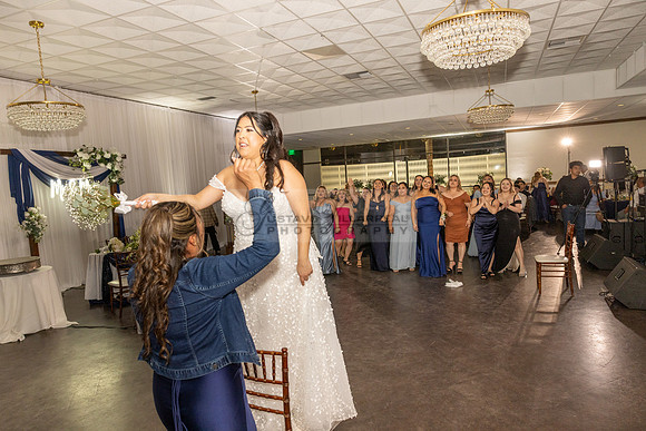 Thalial and Francisco wedding reception at La Mirada Golf course in