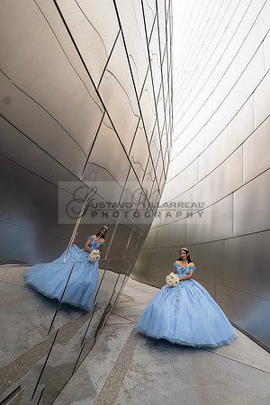 Ximena Citlali quinceanera photoshoot at Walt Disney Concert Hall in Los Angeles Ca. #quinceaneras, #gvphotoandvideo 323-633-8283