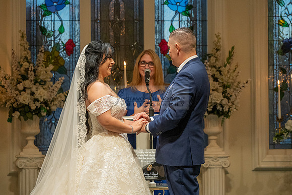 Karina and Raul Wedding celebration, ceremony, reception at The