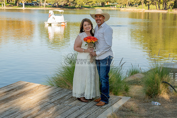 Angelica and Luis Engagement photos, weddings, family portraits at Yorba Regional Park in Anaheim California by Gustavo Villarreal Photography, videographer, 323-633-8283, www.gvphotoandvideo.com